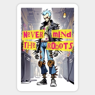 Punk Robot IX Sticker